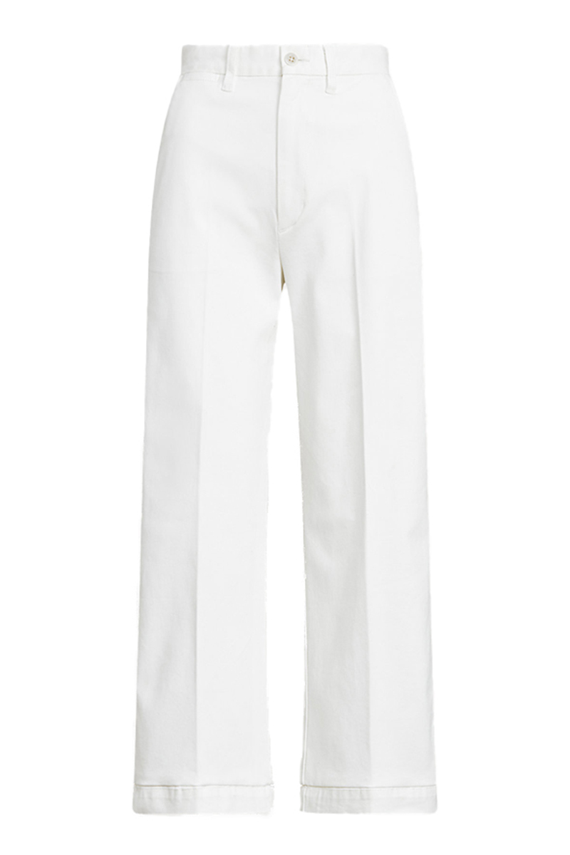 Dames broek ecru