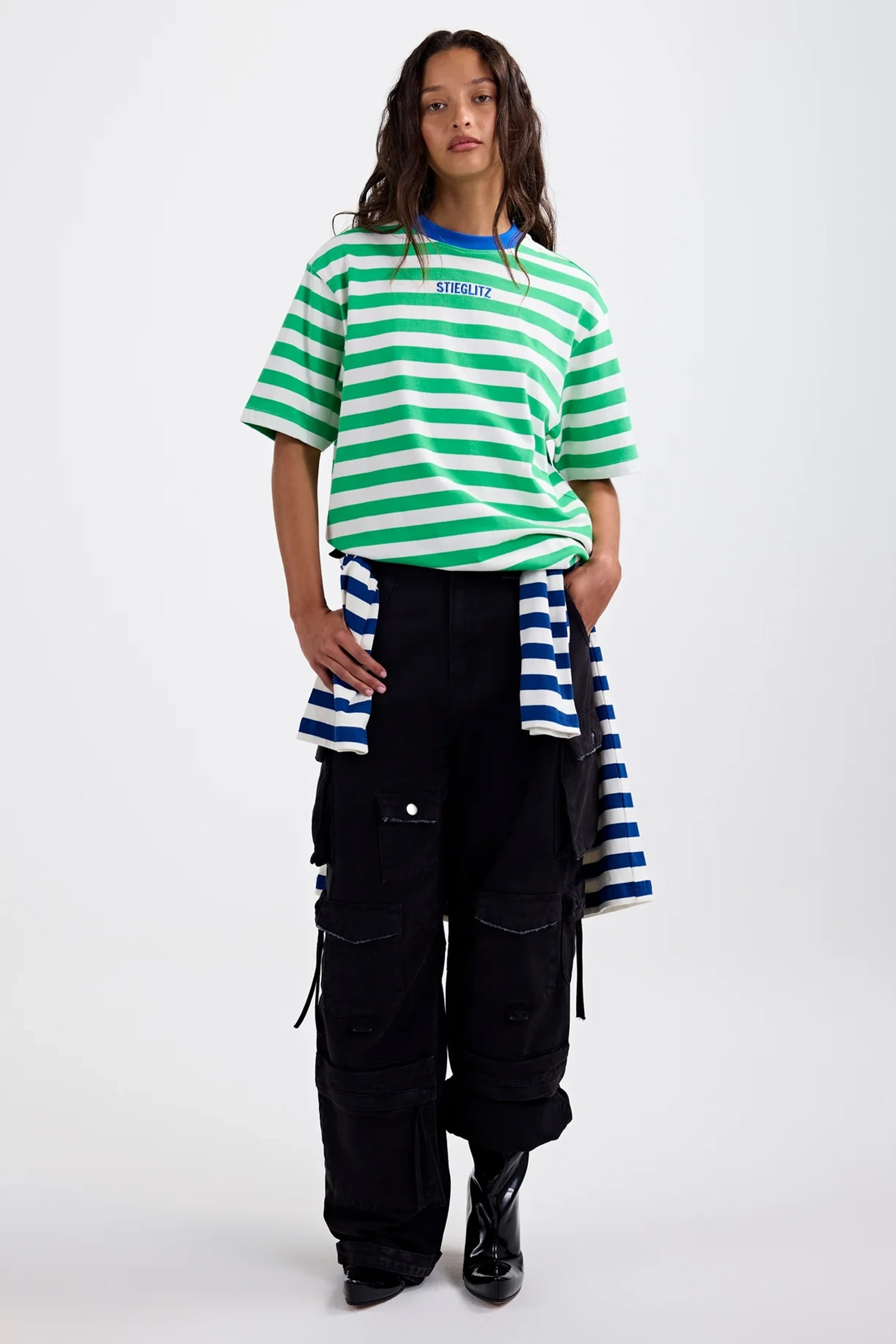 Dames t-shirt korte mouw groen