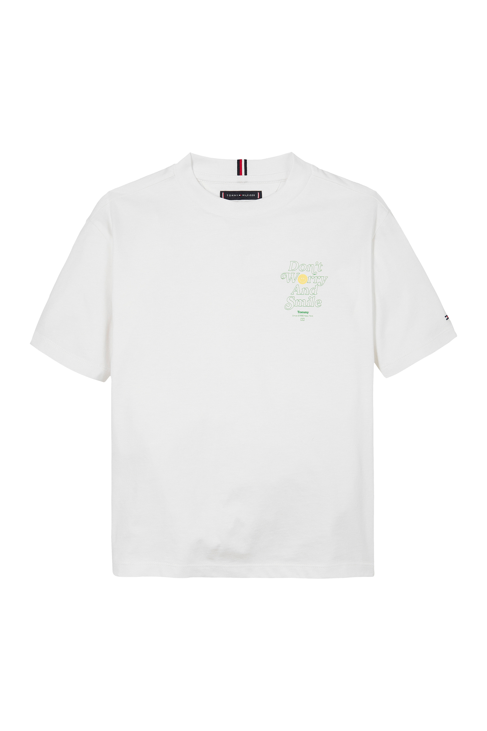 Tommy Hilfiger Fun graphic tee Wit-1 1
