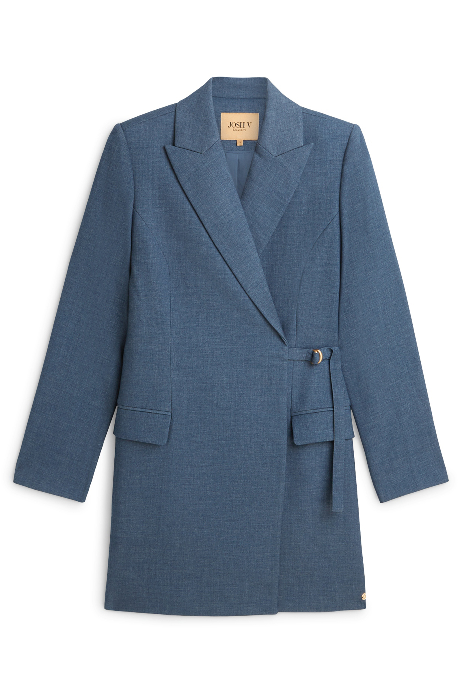 Dames jurk blauw