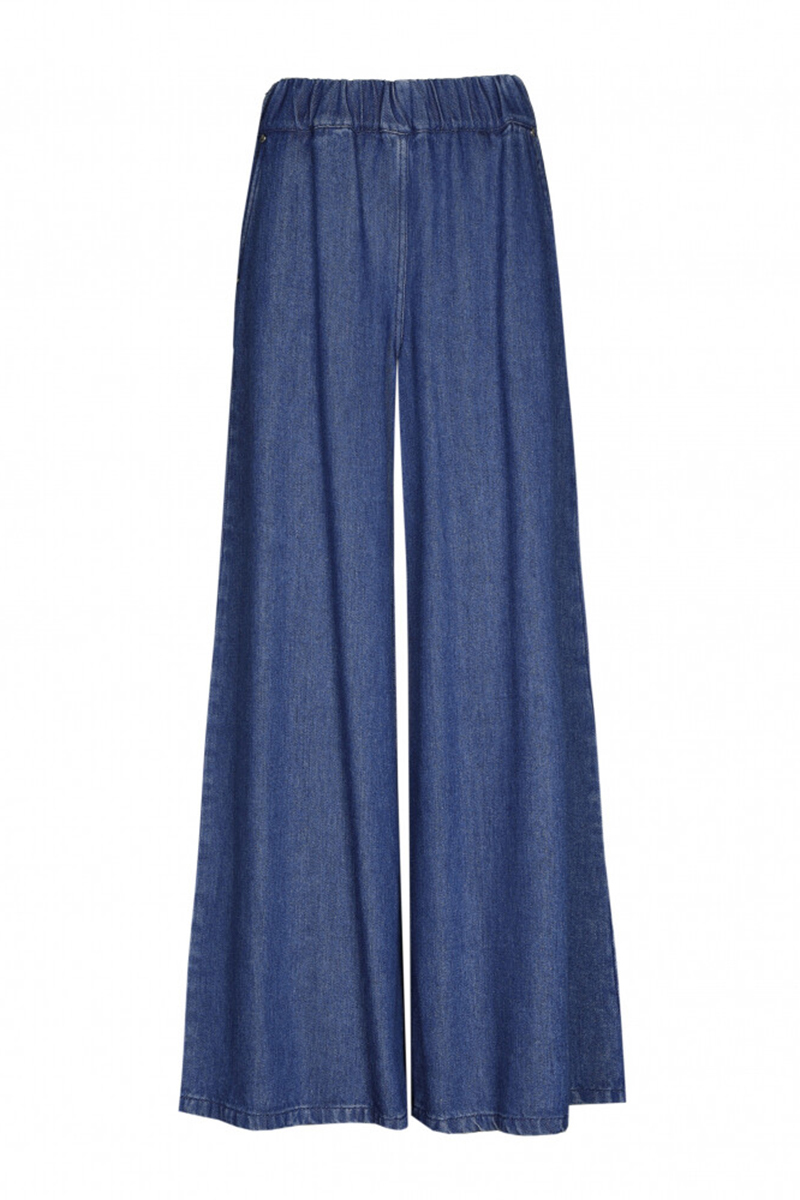 Dames broek blauw