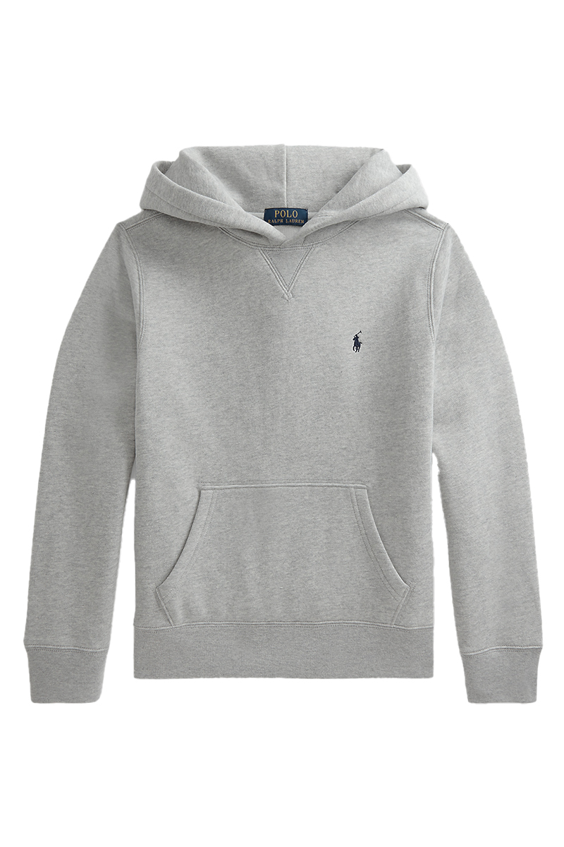 Polo Ralph Lauren LS po hood tops knit Grijs-1 1