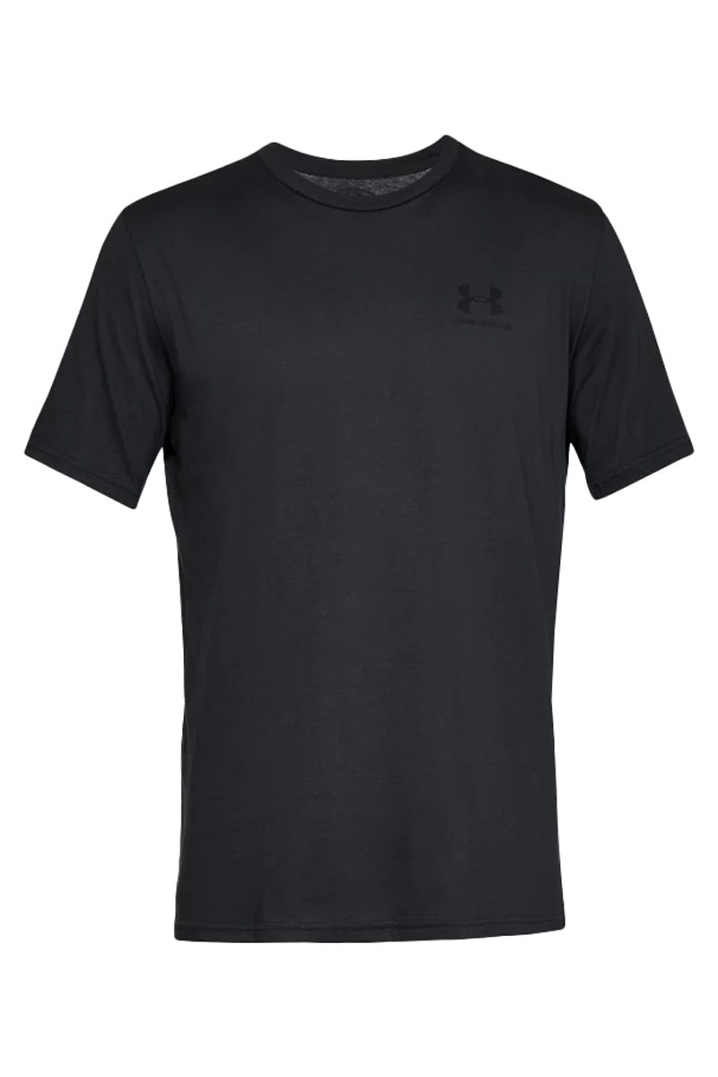 Casual heren t-shirt km zwart
