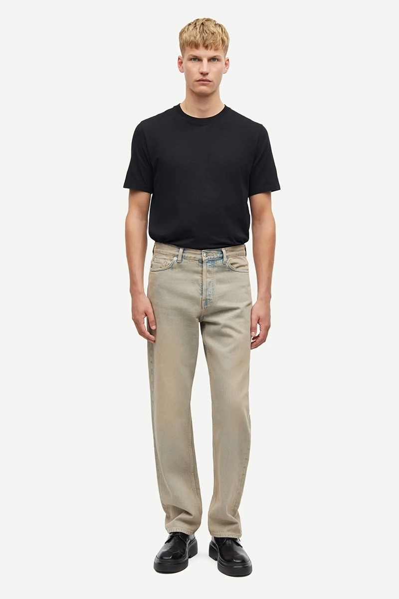 Samsøe Samsøe EDDY JEANS 14811 bruin/beige-1 2