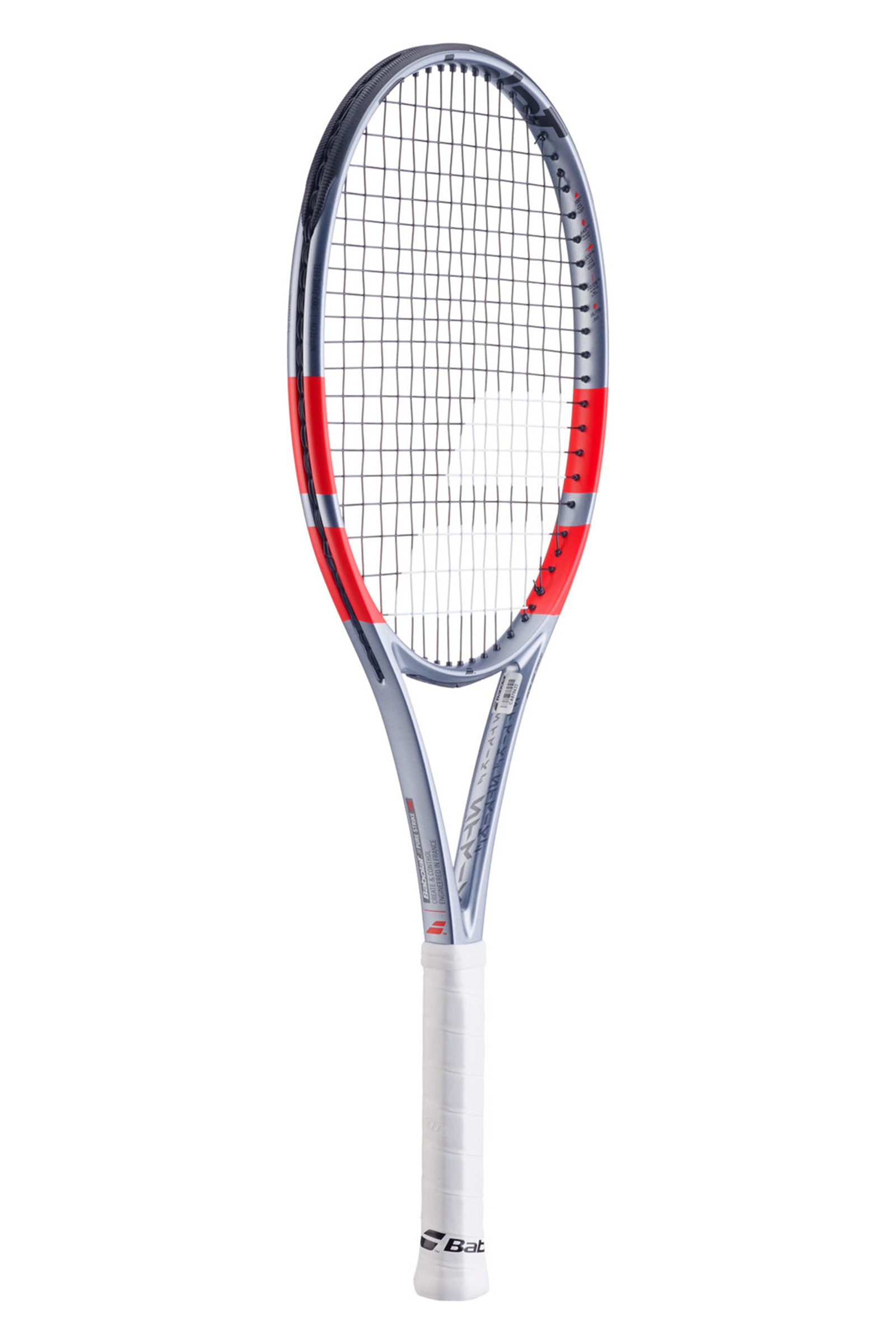 Tennis racket senior grijs