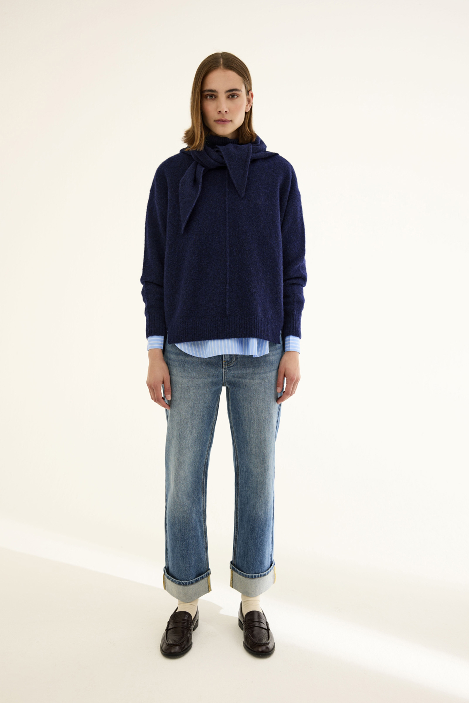 Dames jeans blauw