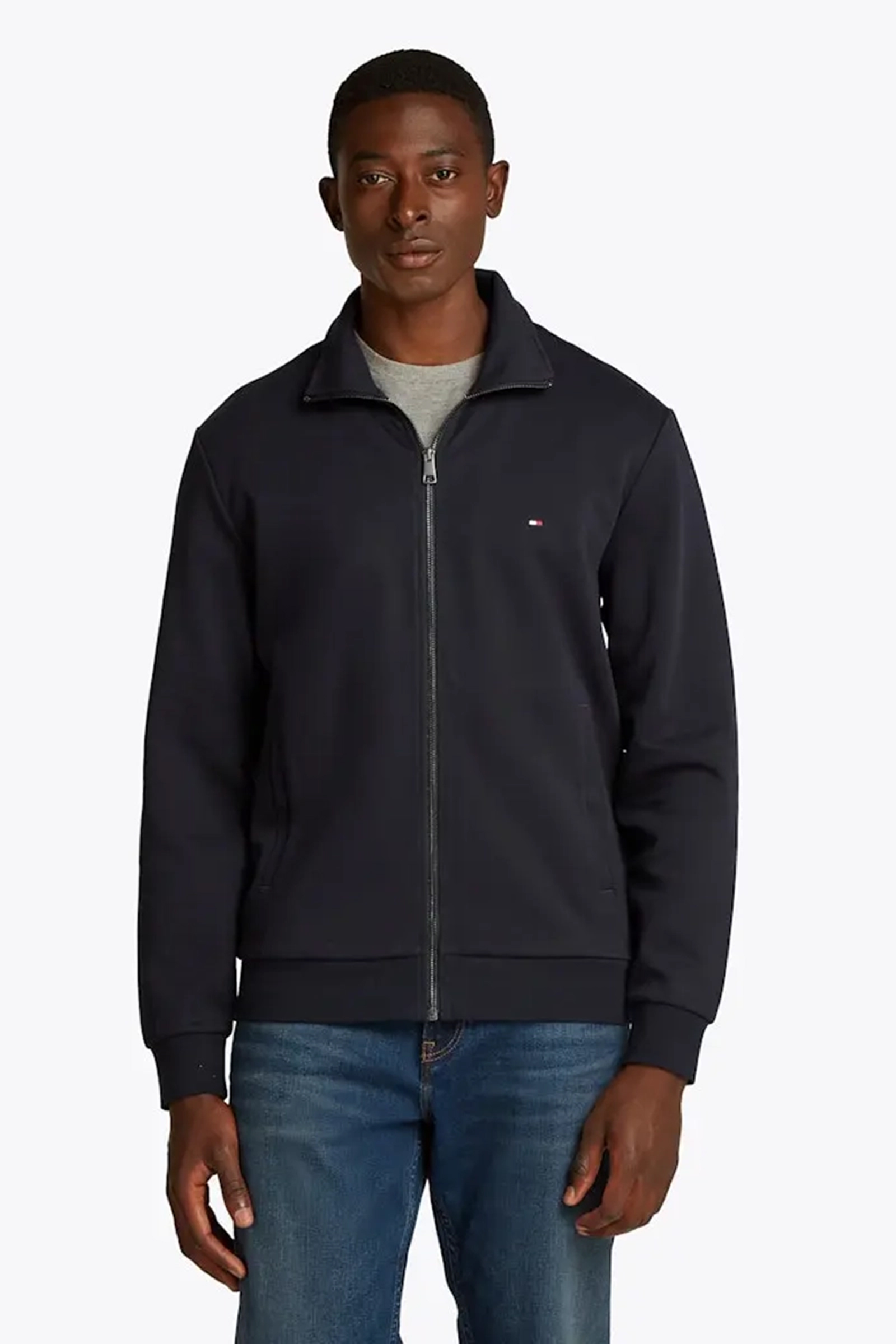 Tommy Hilfiger ESSENTIAL INTECHNO ZT ST COLLAR Blauw 2