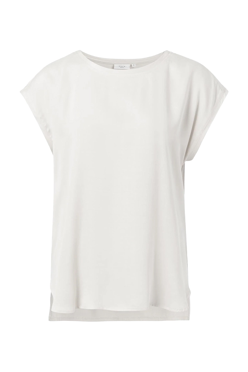 Dames top ecru