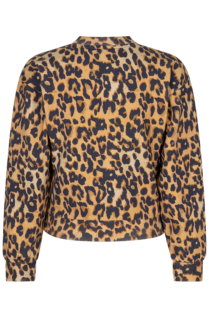 Meisjes sweater bruin