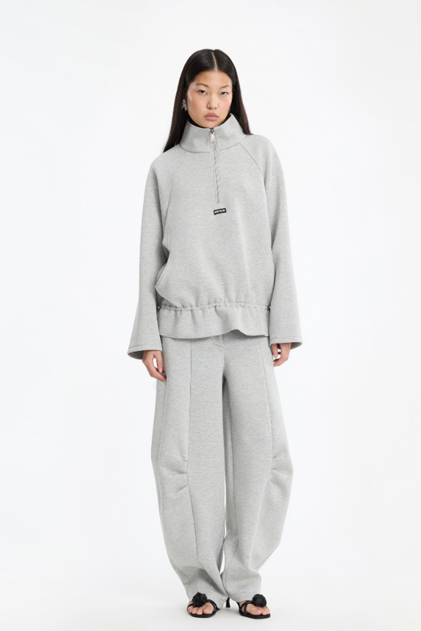 Dames sweater grijs
