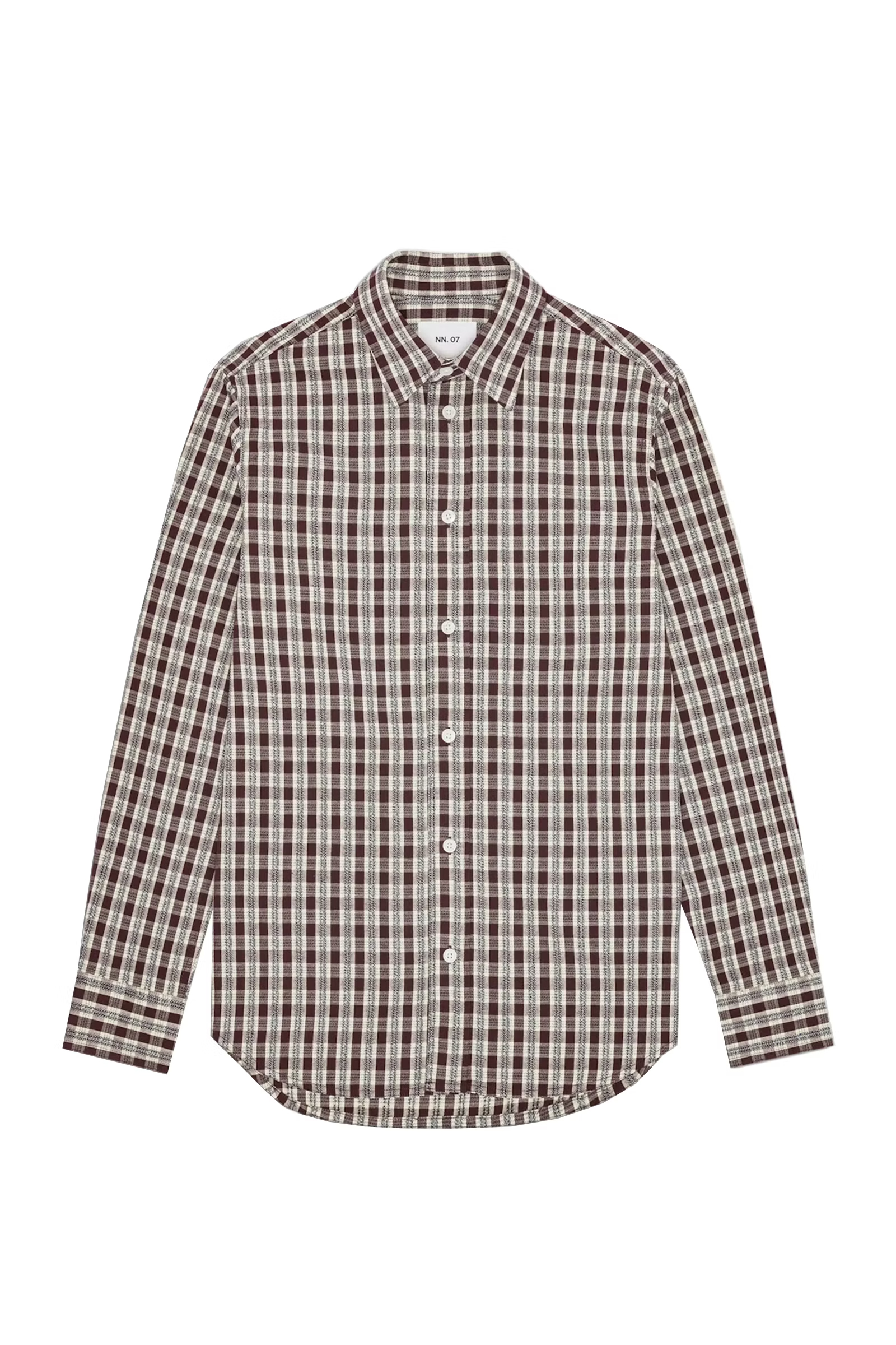 Heren overhemd lm casual rood