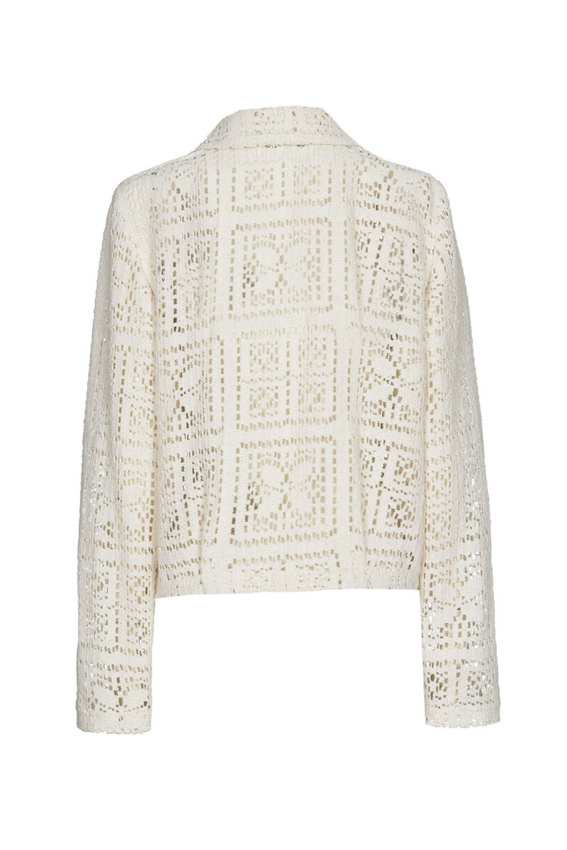 Dames blazer ecru