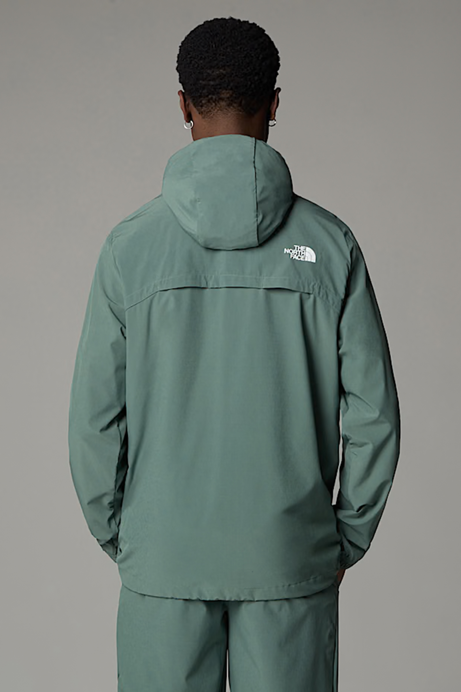 The North Face MEN'S MA HOODED WIND JACKET Groen-1 4