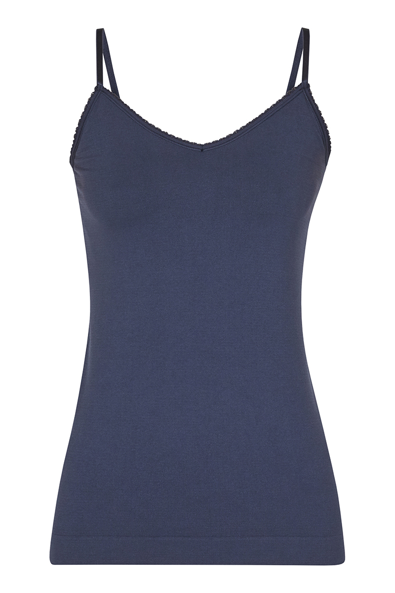 Dames top blauw