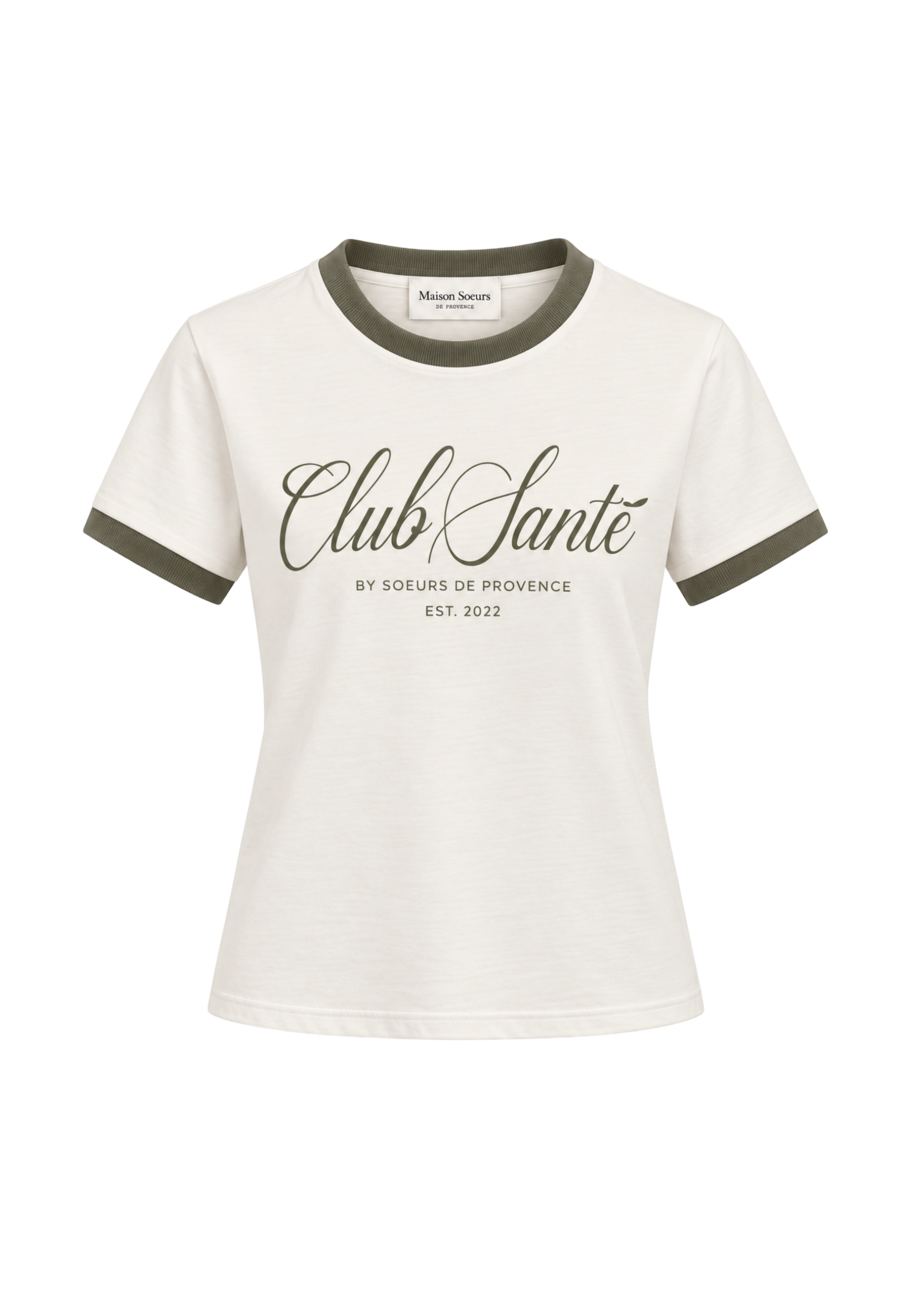 Elsa Tee White/Olive