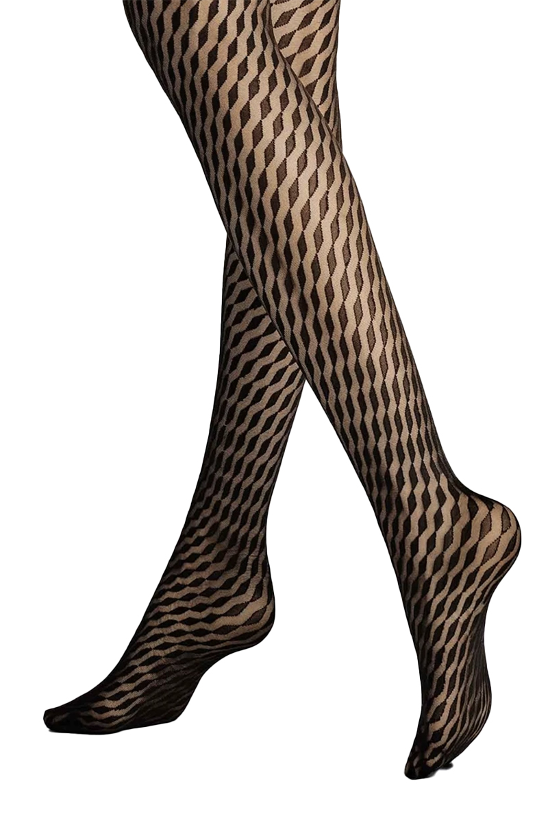 Dames panty zwart