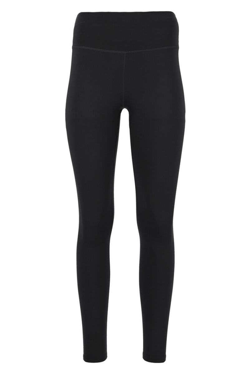 Fitness dames tight lang zwart