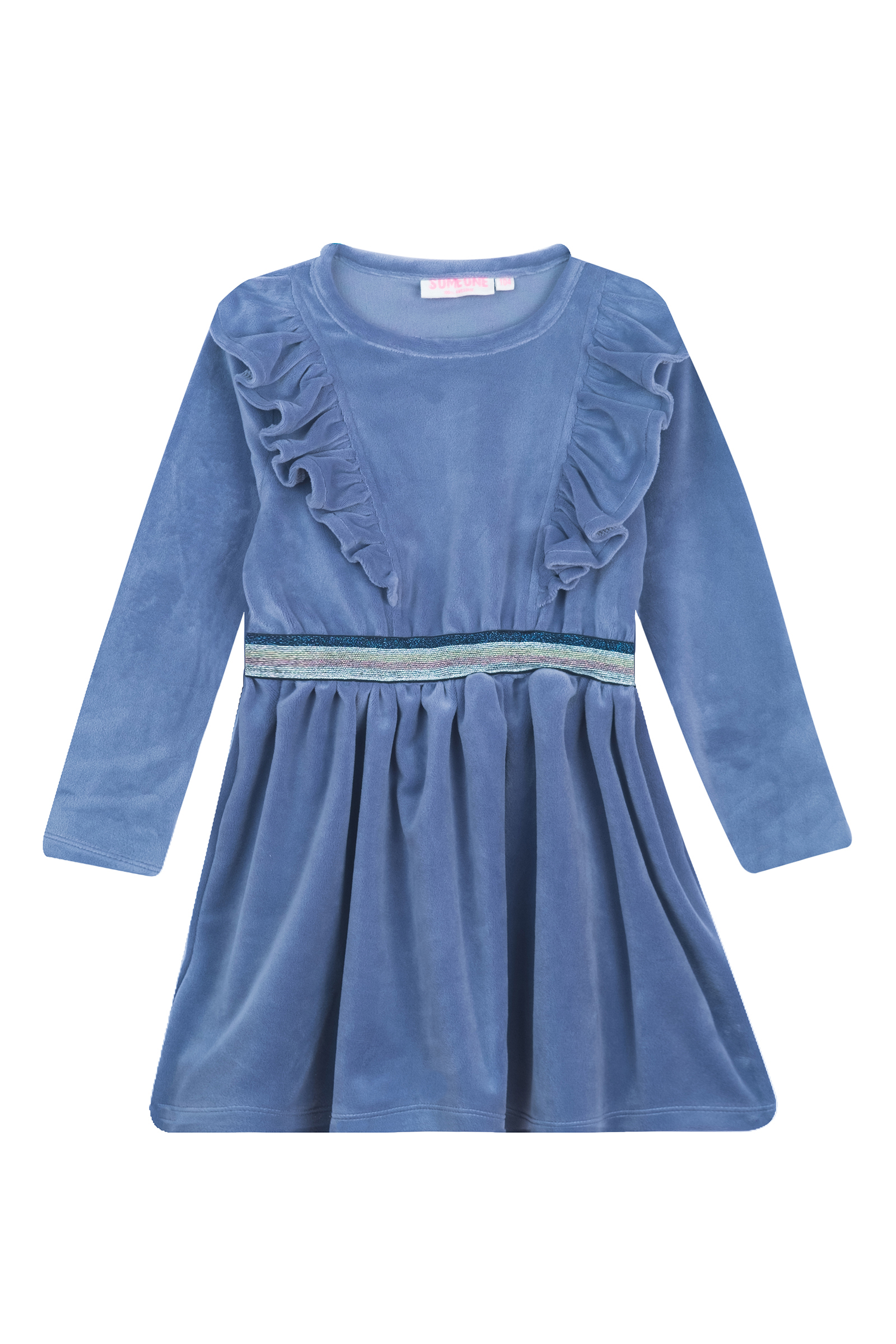 Meisjes jurk blauw