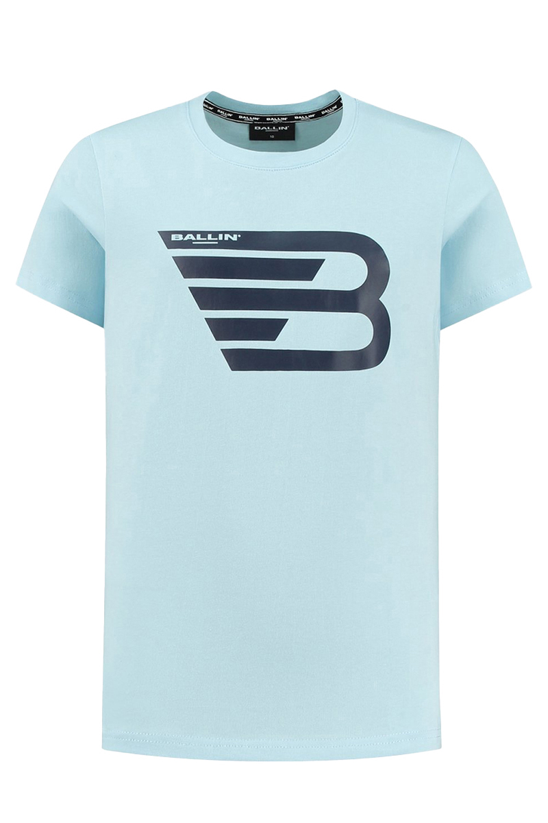 Ballin Tshirt with frontlogo Blauw-1 1