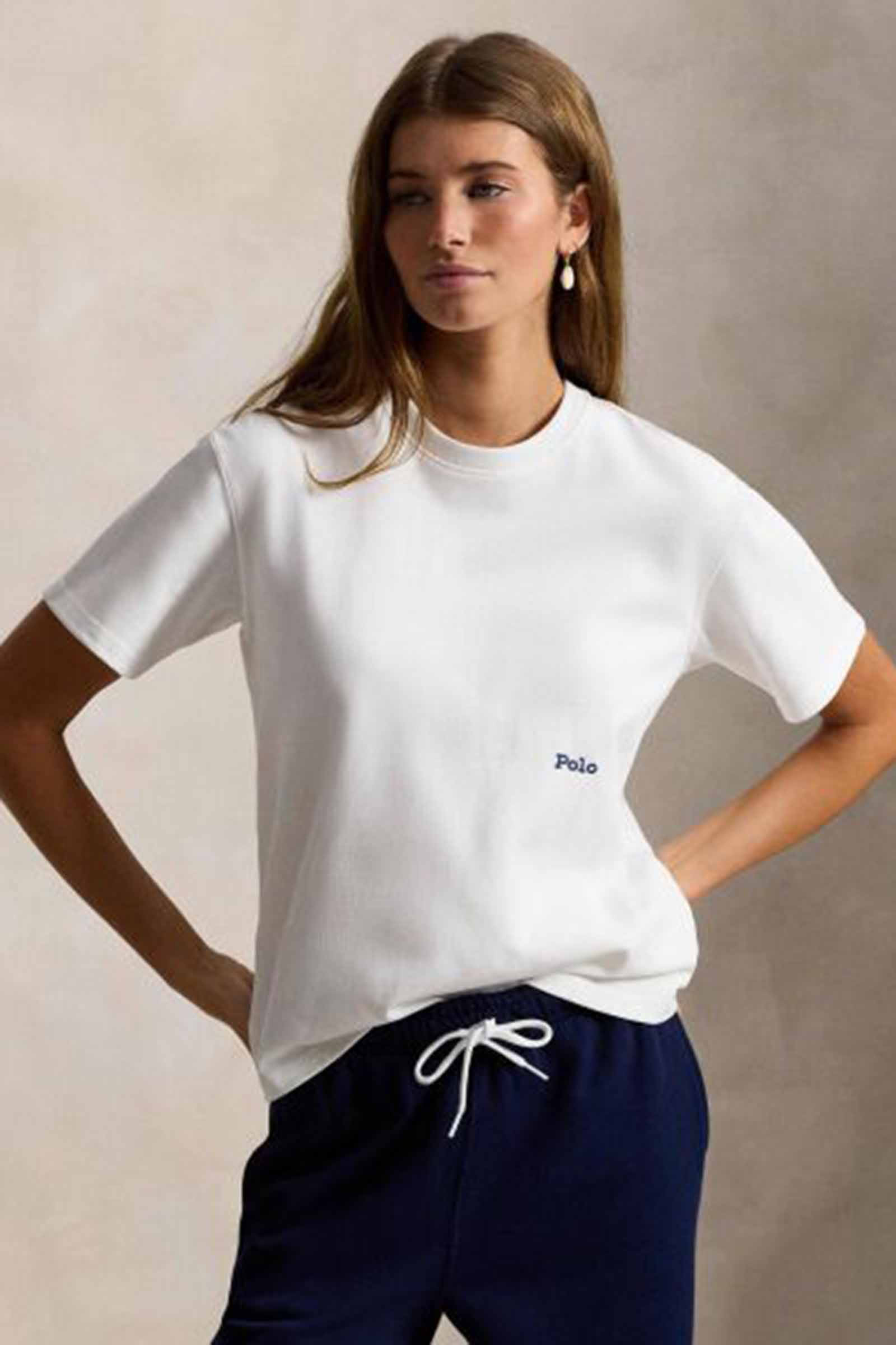 Dames t-shirt korte mouw wit