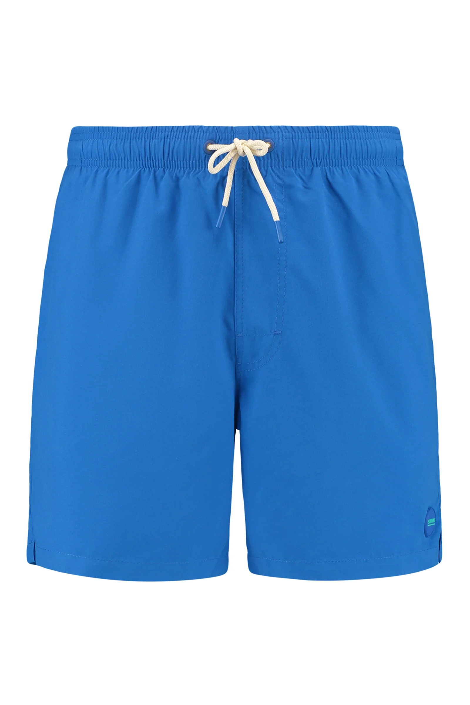 Bad/beach heren zwemshort blauw