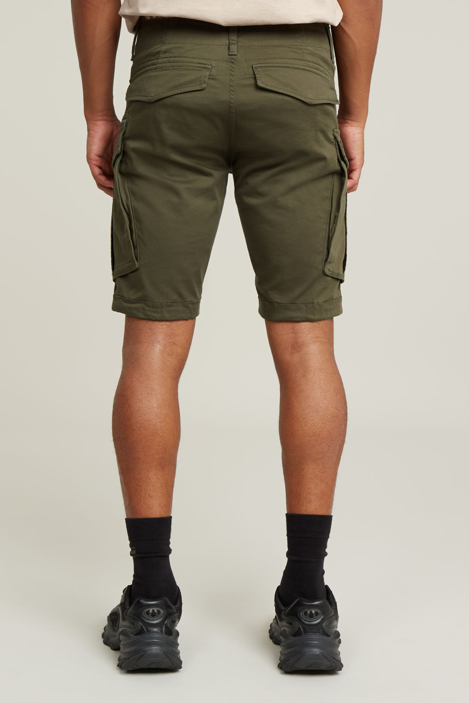 G-Star Rovic zip regular short Grijs-1 3