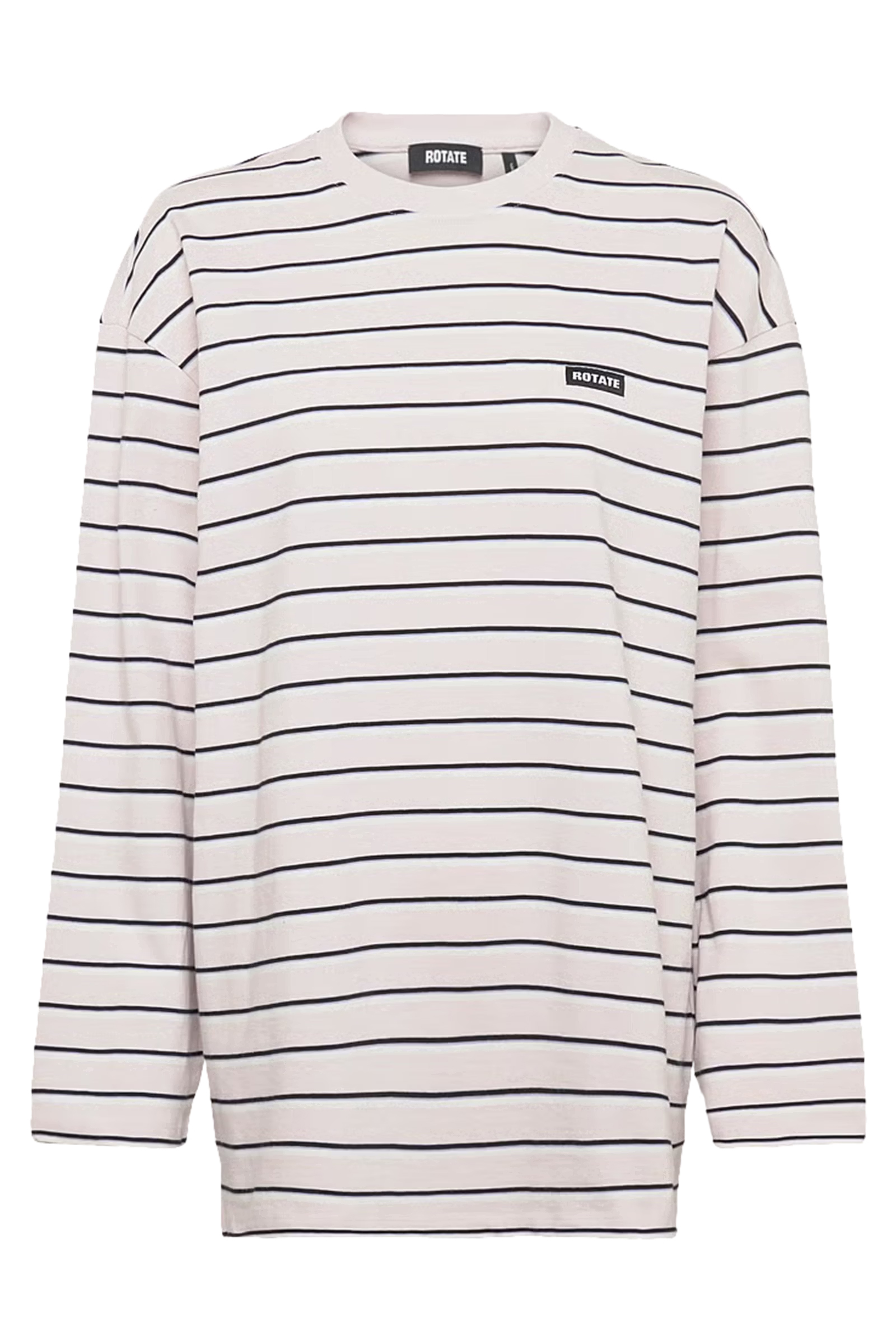 Dames t-shirt lange mouw rose