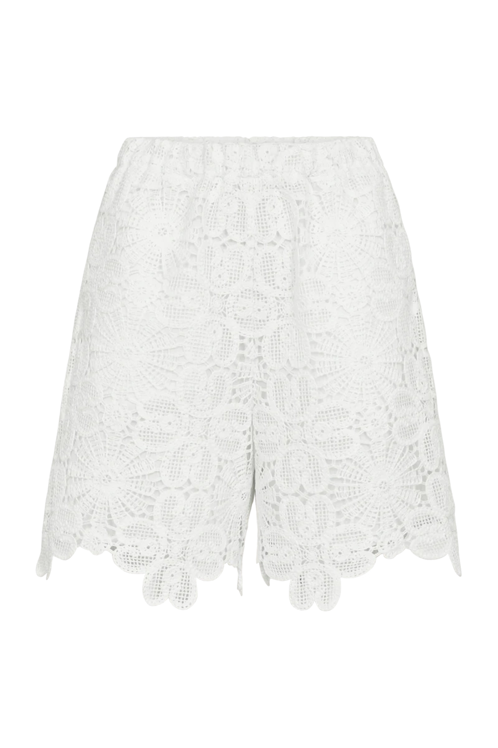 Dames short ecru