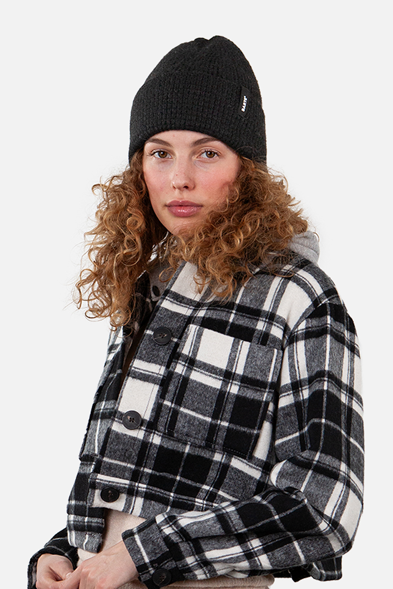 Wintersport hoed zwart