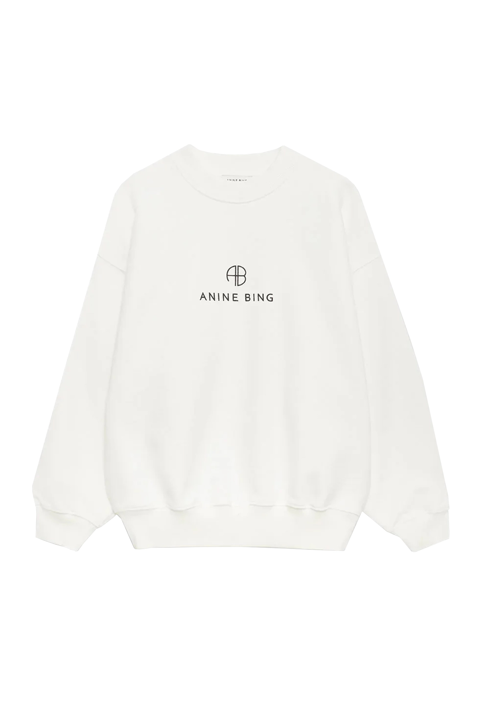 Anine Bing Jaci sweatshirt Ecru-1 1