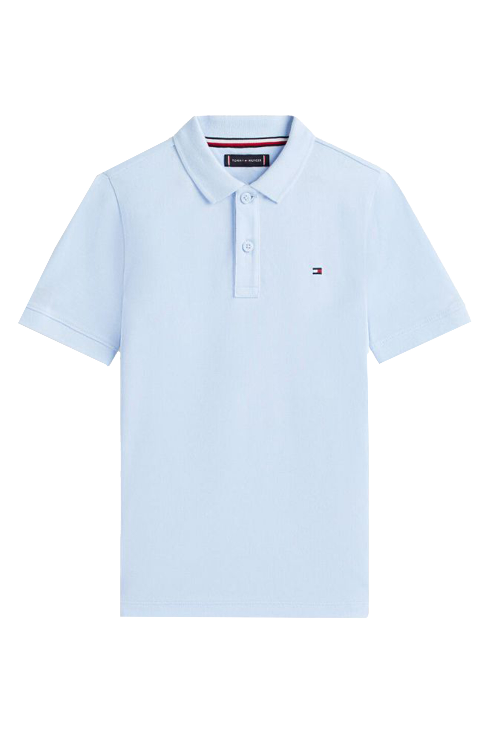 Jongens polo korte mouw blauw