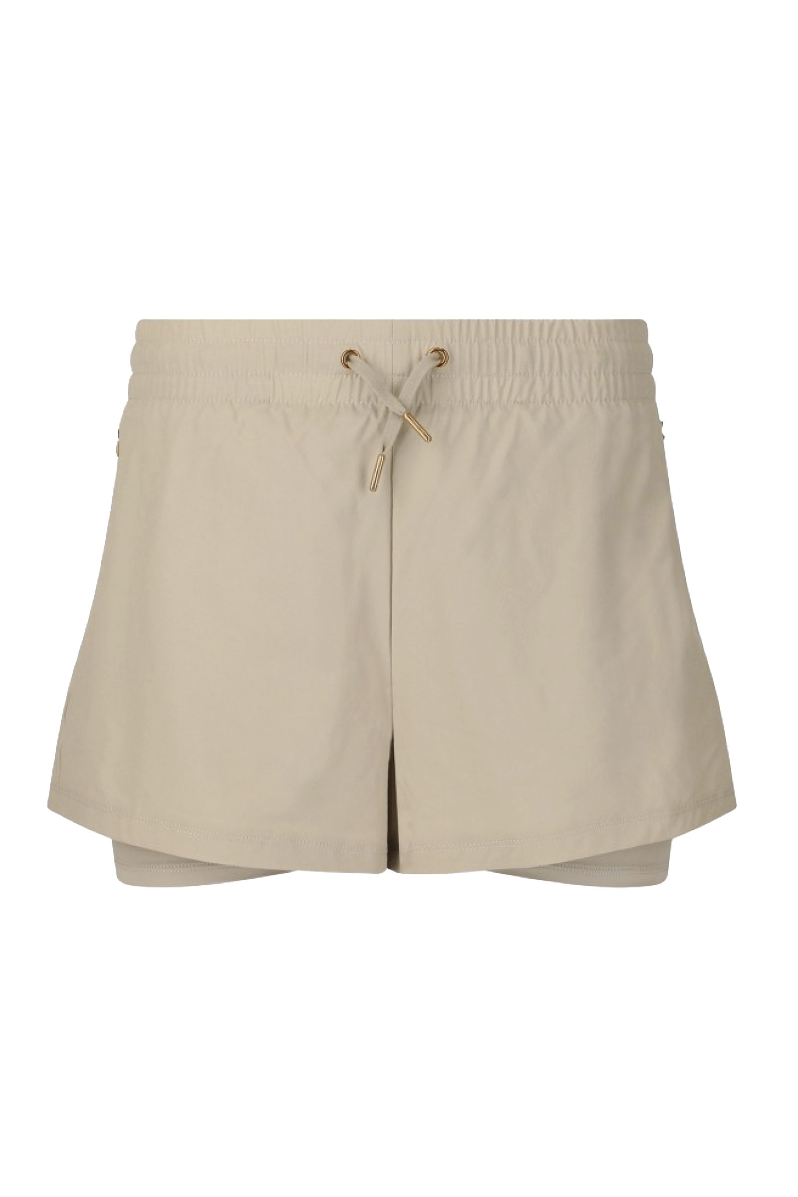 Fitness dames short ecru