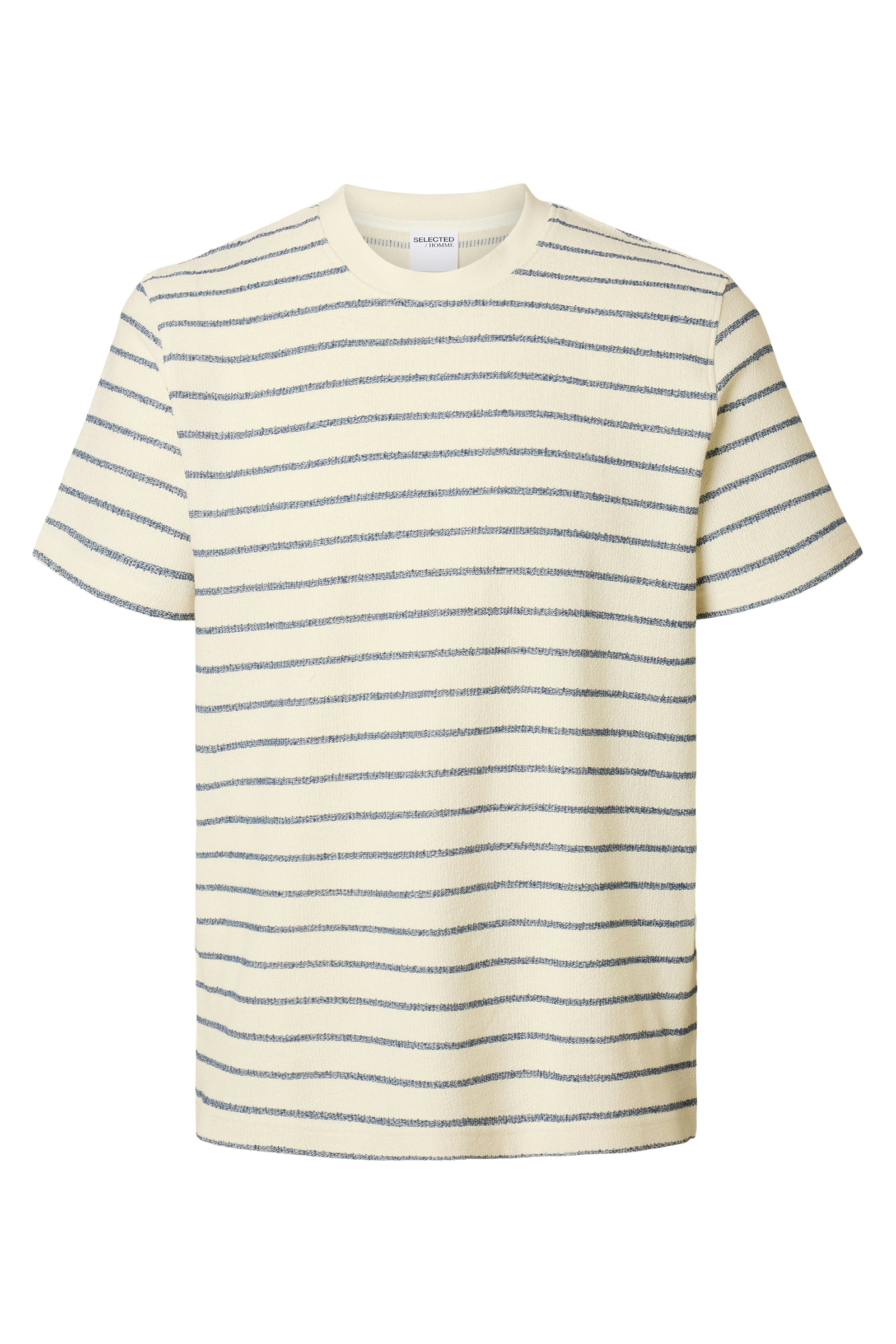 Heren polo korte mouw blauw