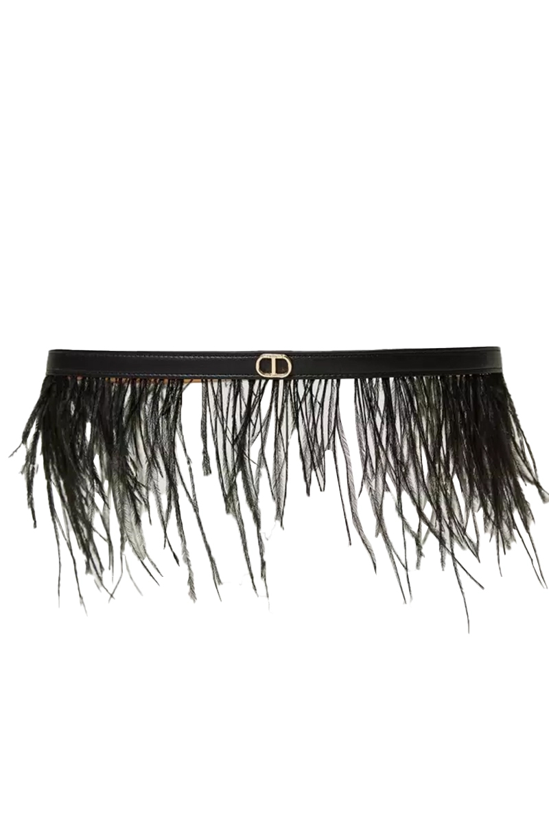 Twinset Dames riem Zwart-1 1