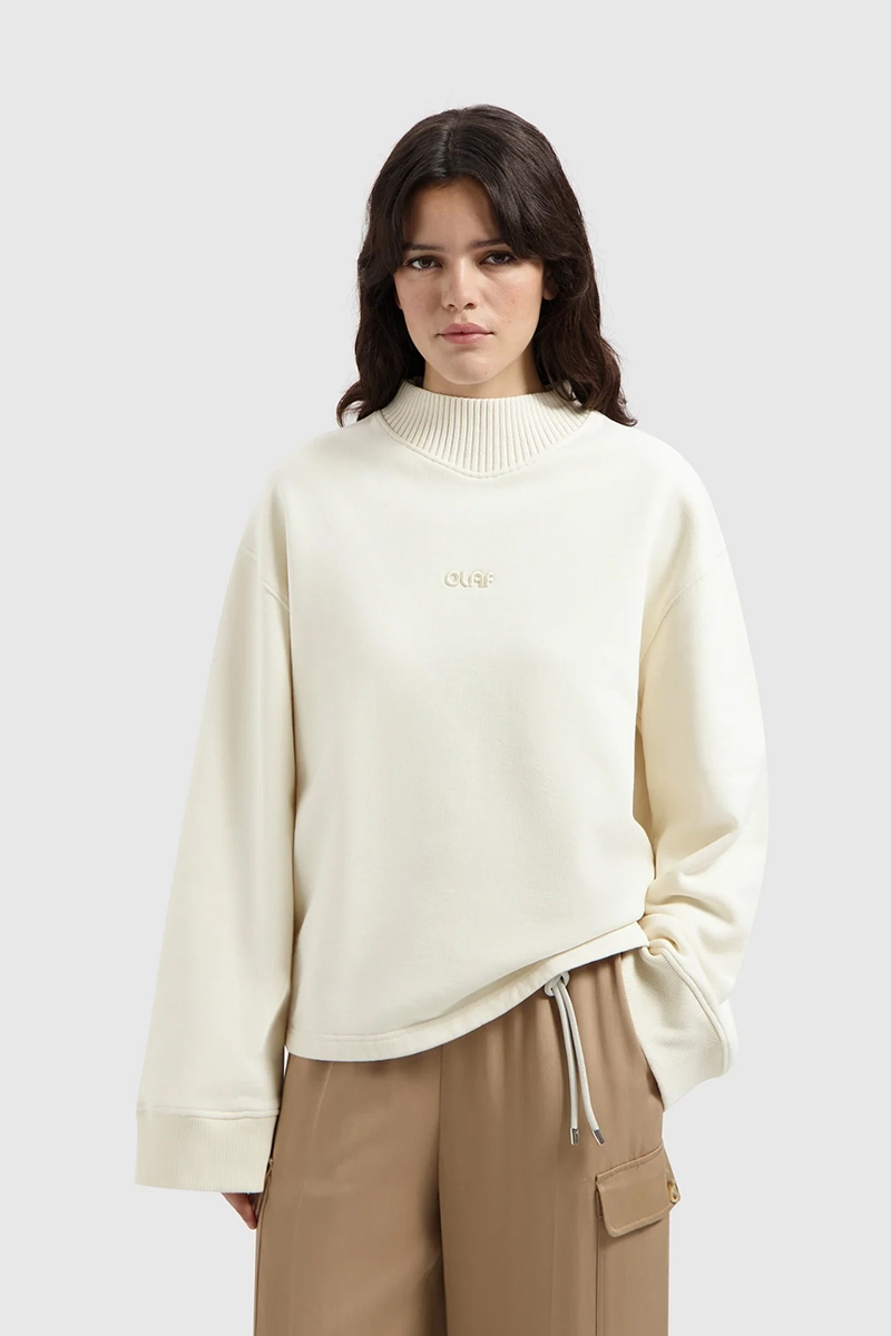 Dames sweater ecru