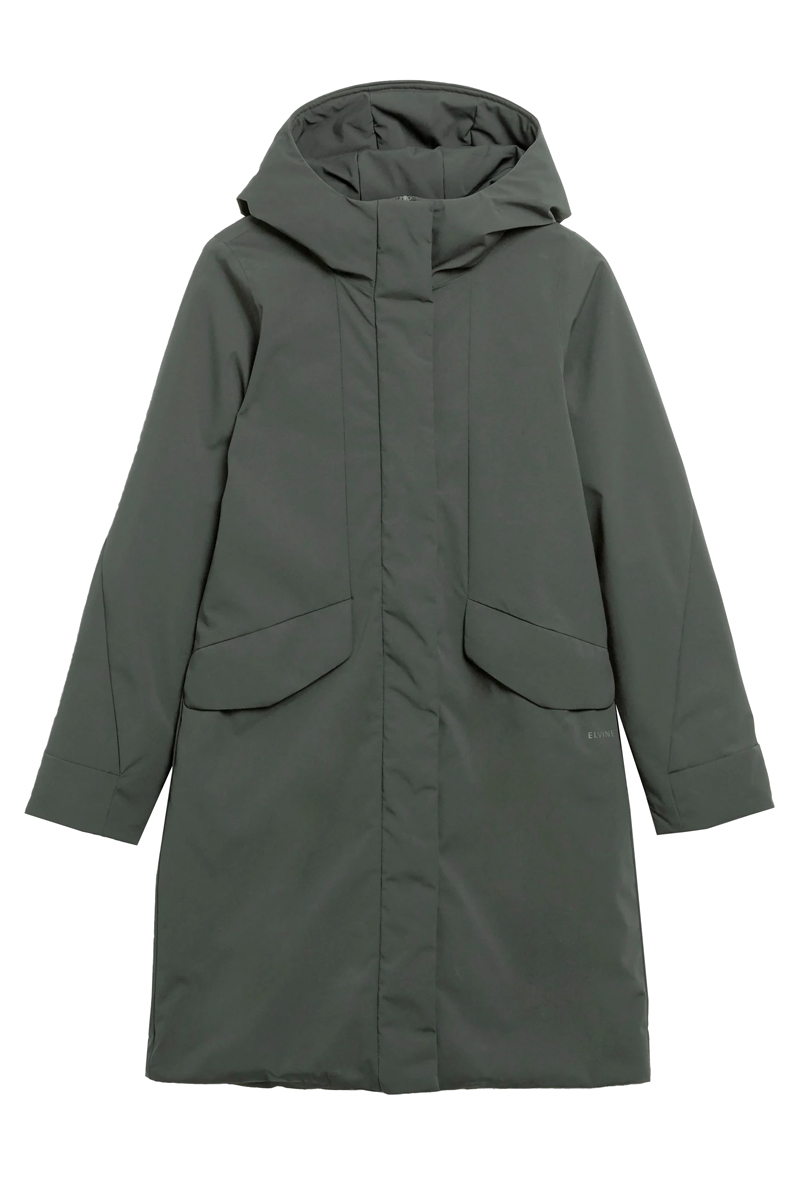 Dames jas groen