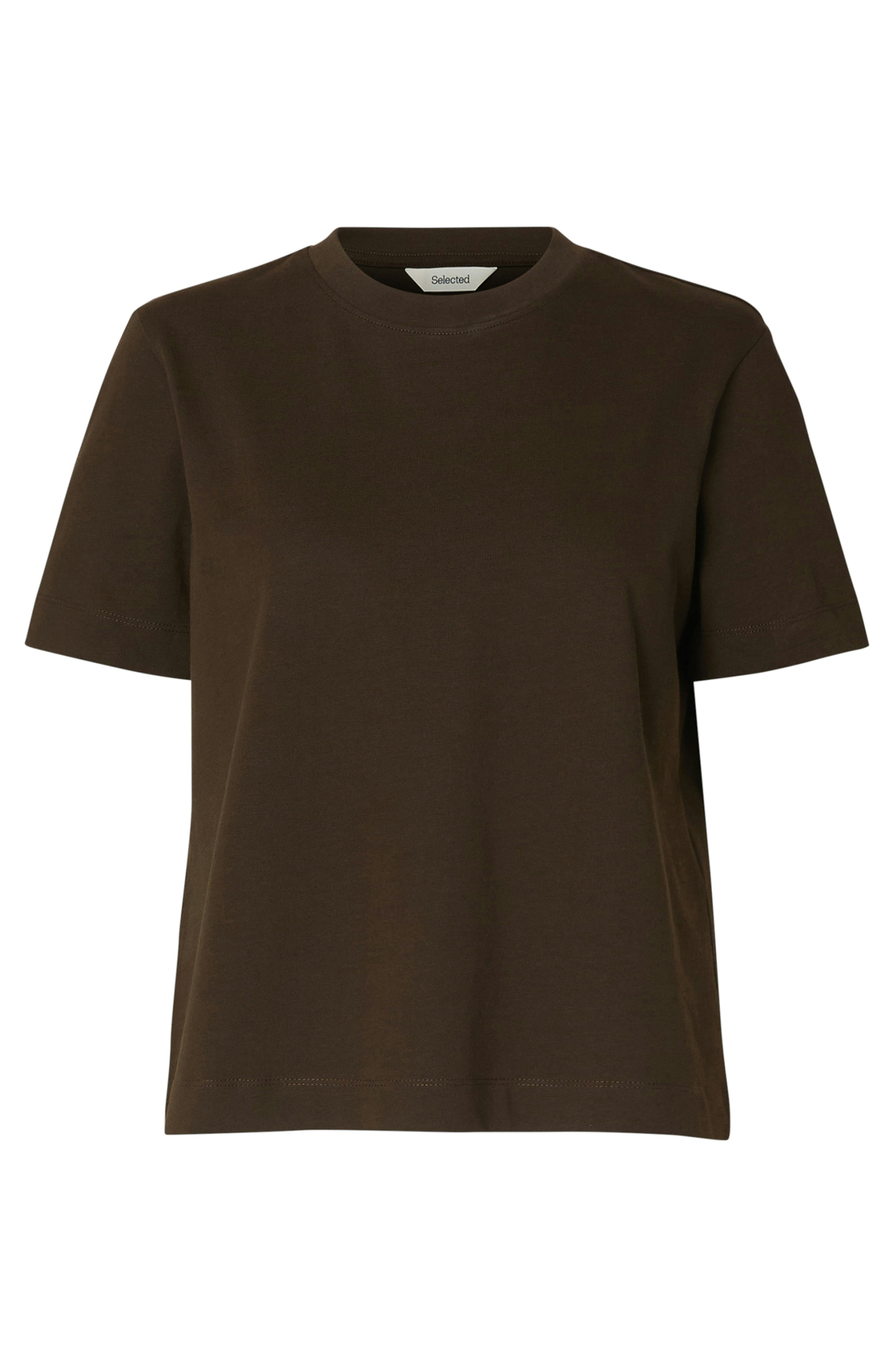 Dames t-shirt korte mouw grijs