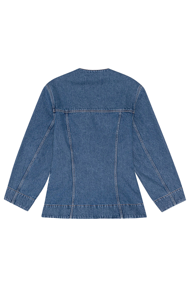 Dames blazer blauw