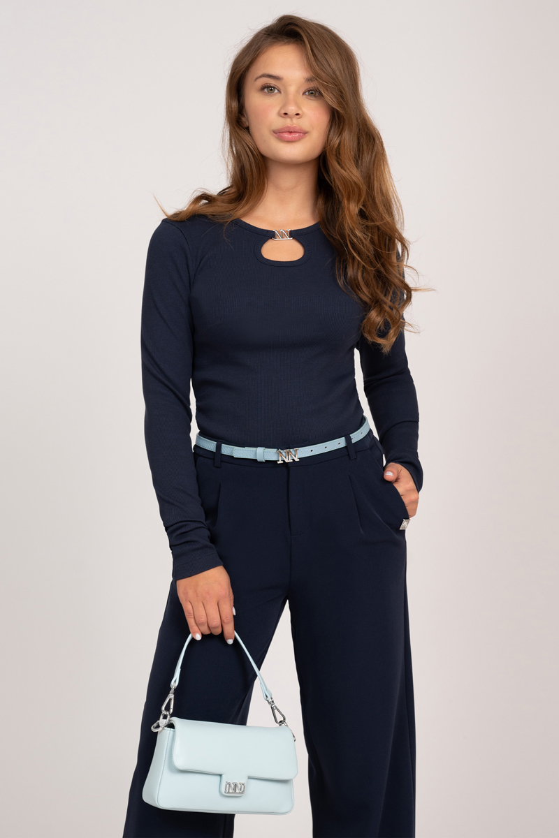 Meisjes broek blauw