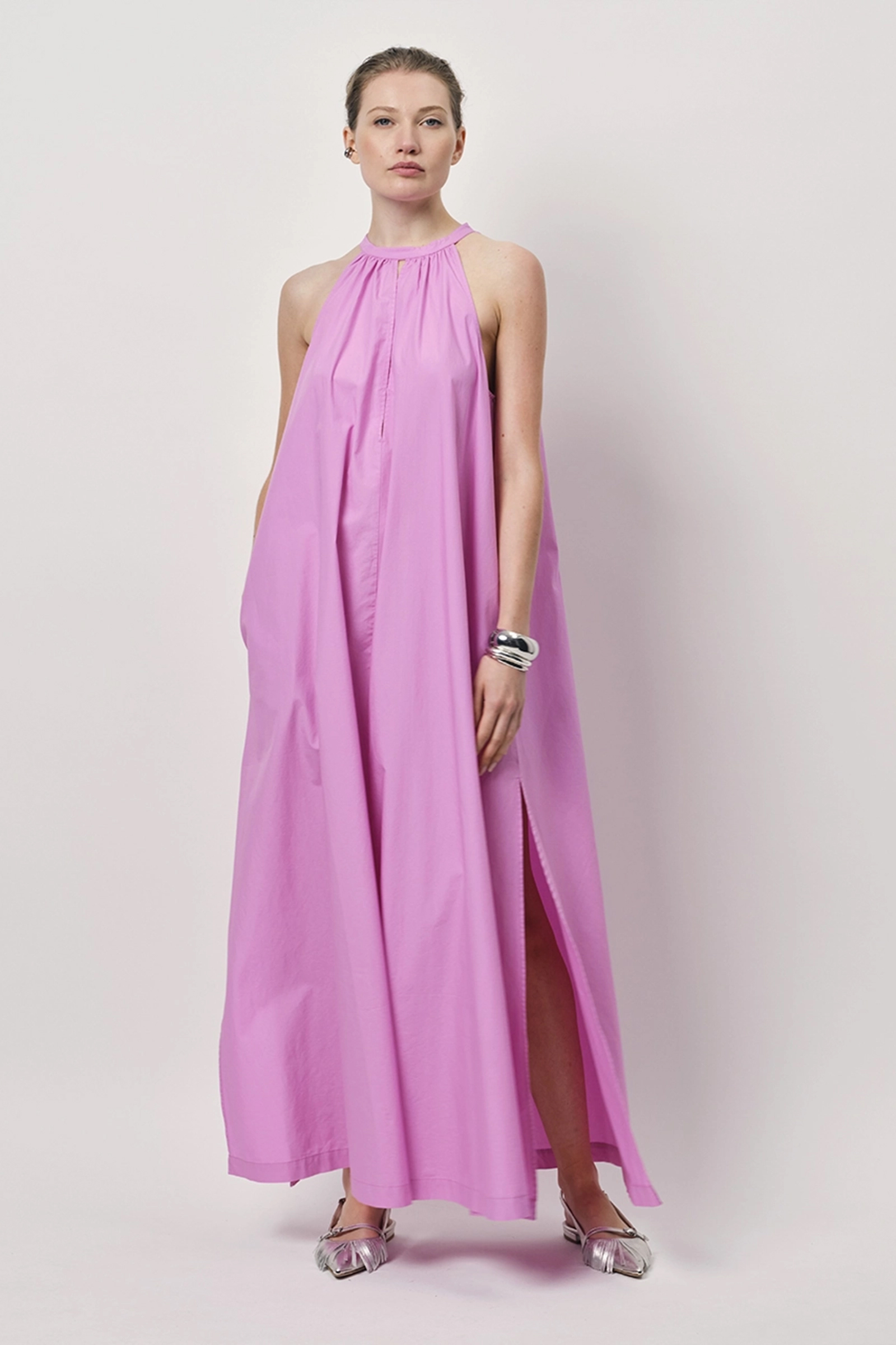 Dames jurk rose
