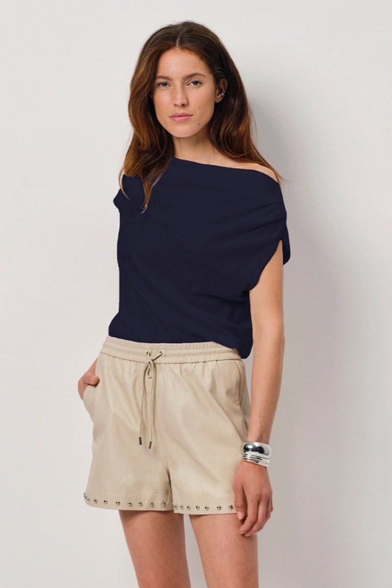 Dames top blauw