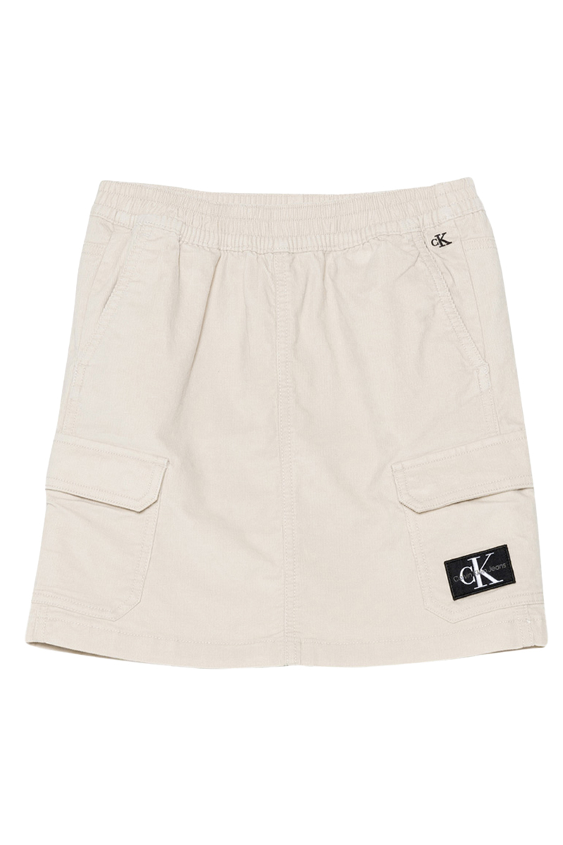 Calvin Klein Corduroy mini skirt Bruin/Beige-1 1