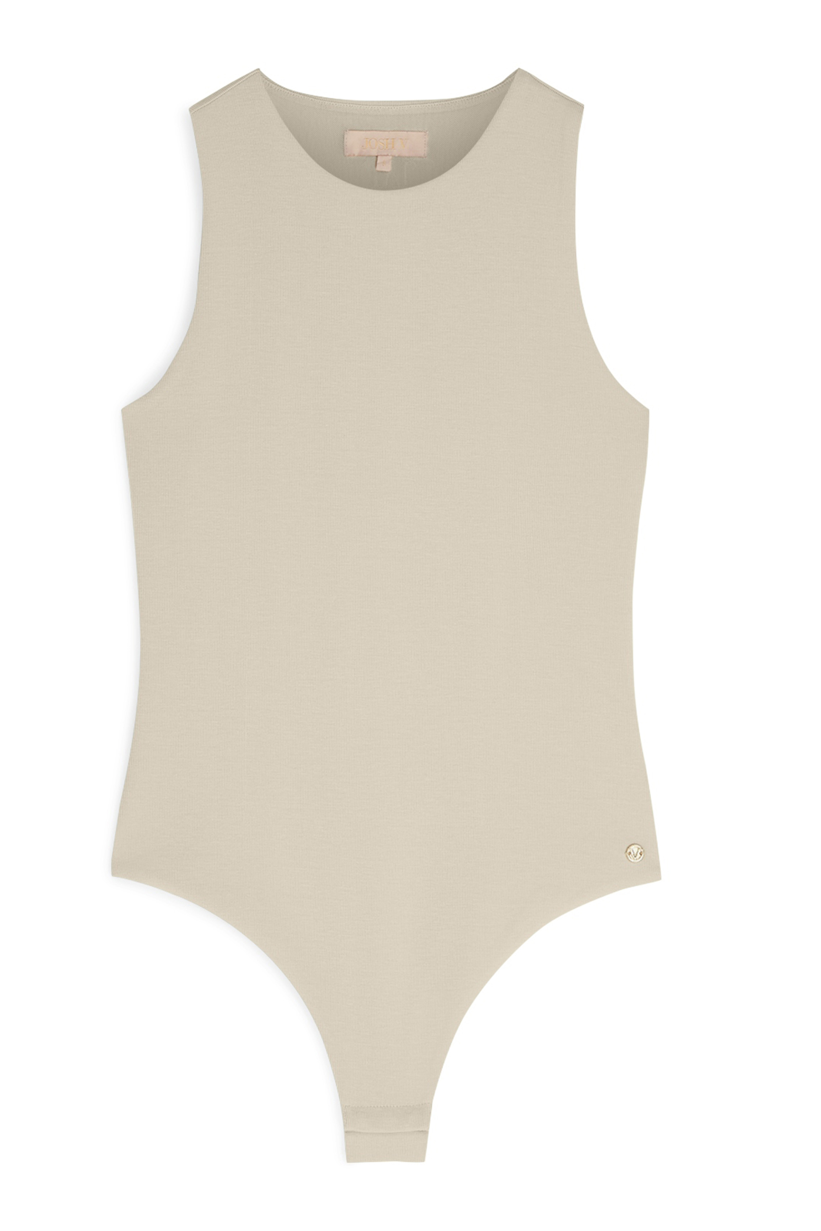 Dames top bruin