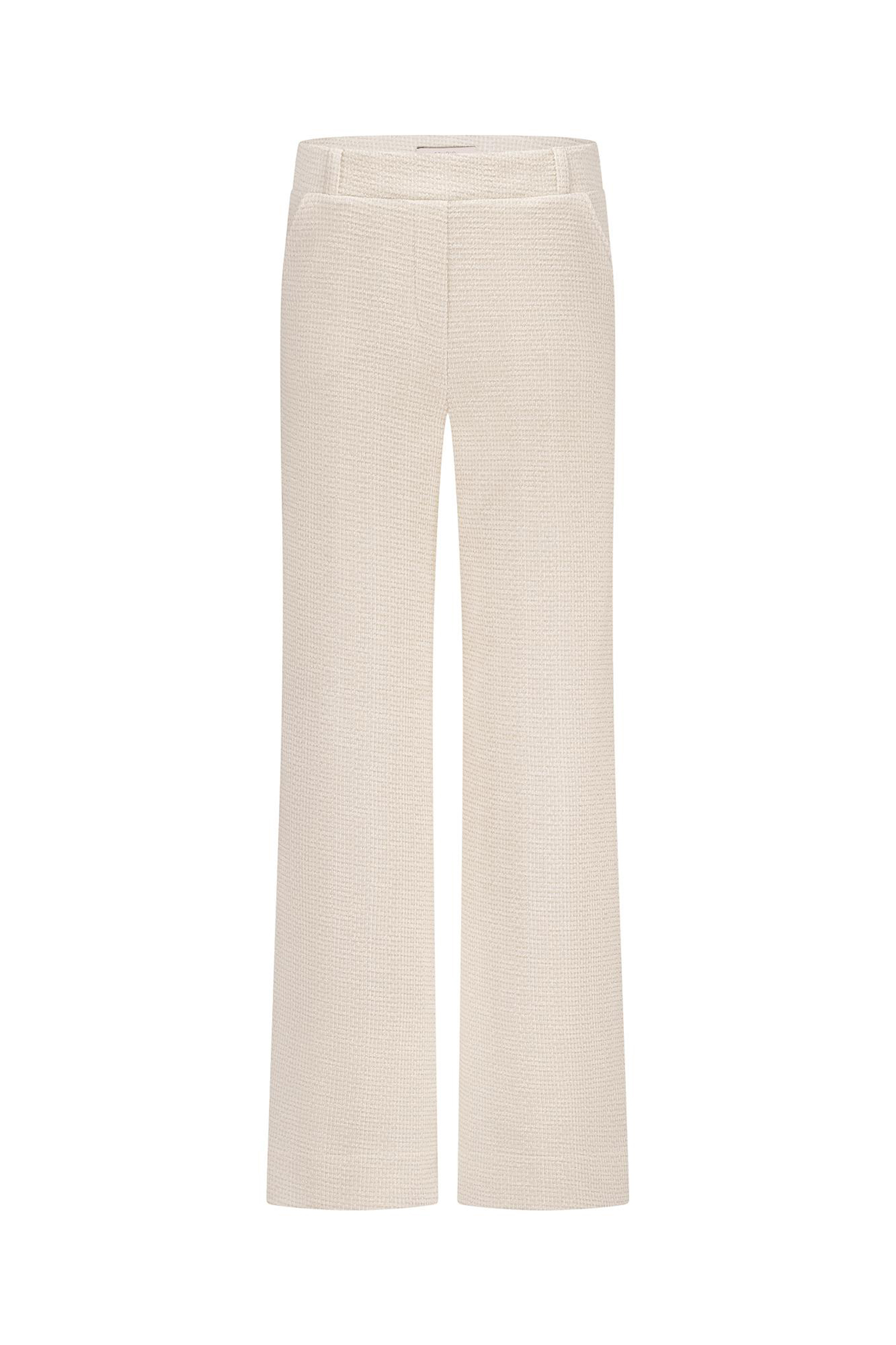 Dames broek ecru