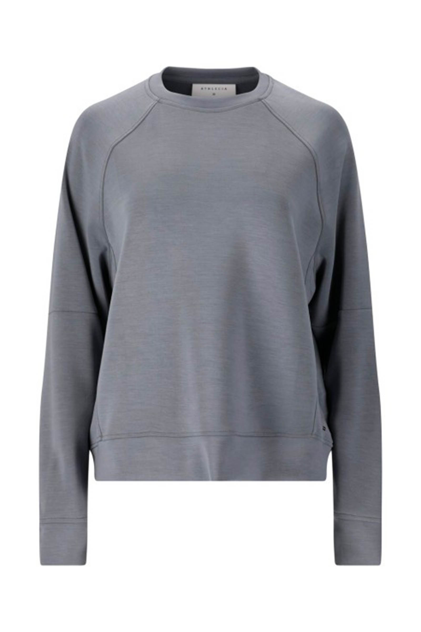 Fitness dames sweater blauw