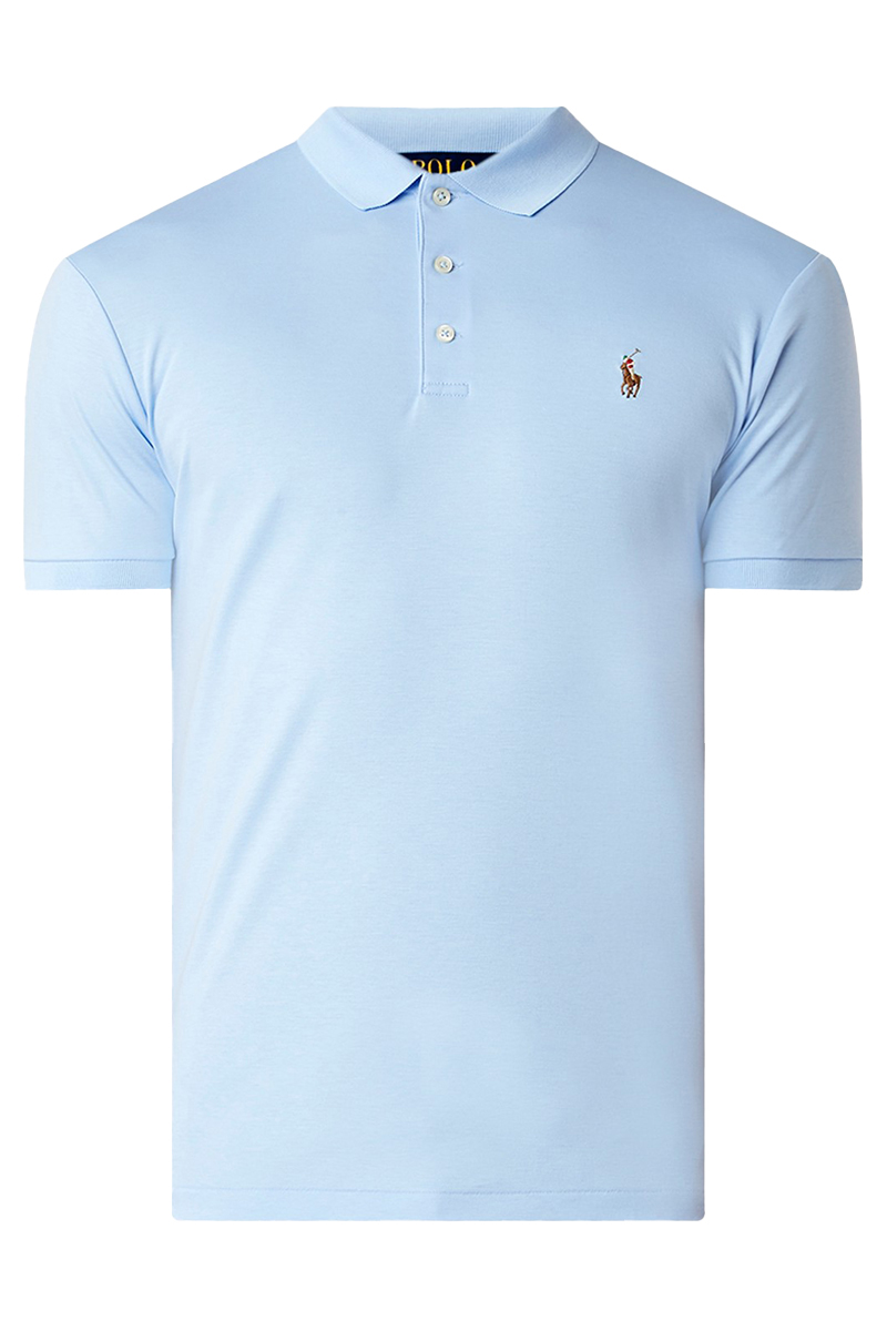 Polo Ralph Lauren 50/1 INTERLOCK Blauw-1 1