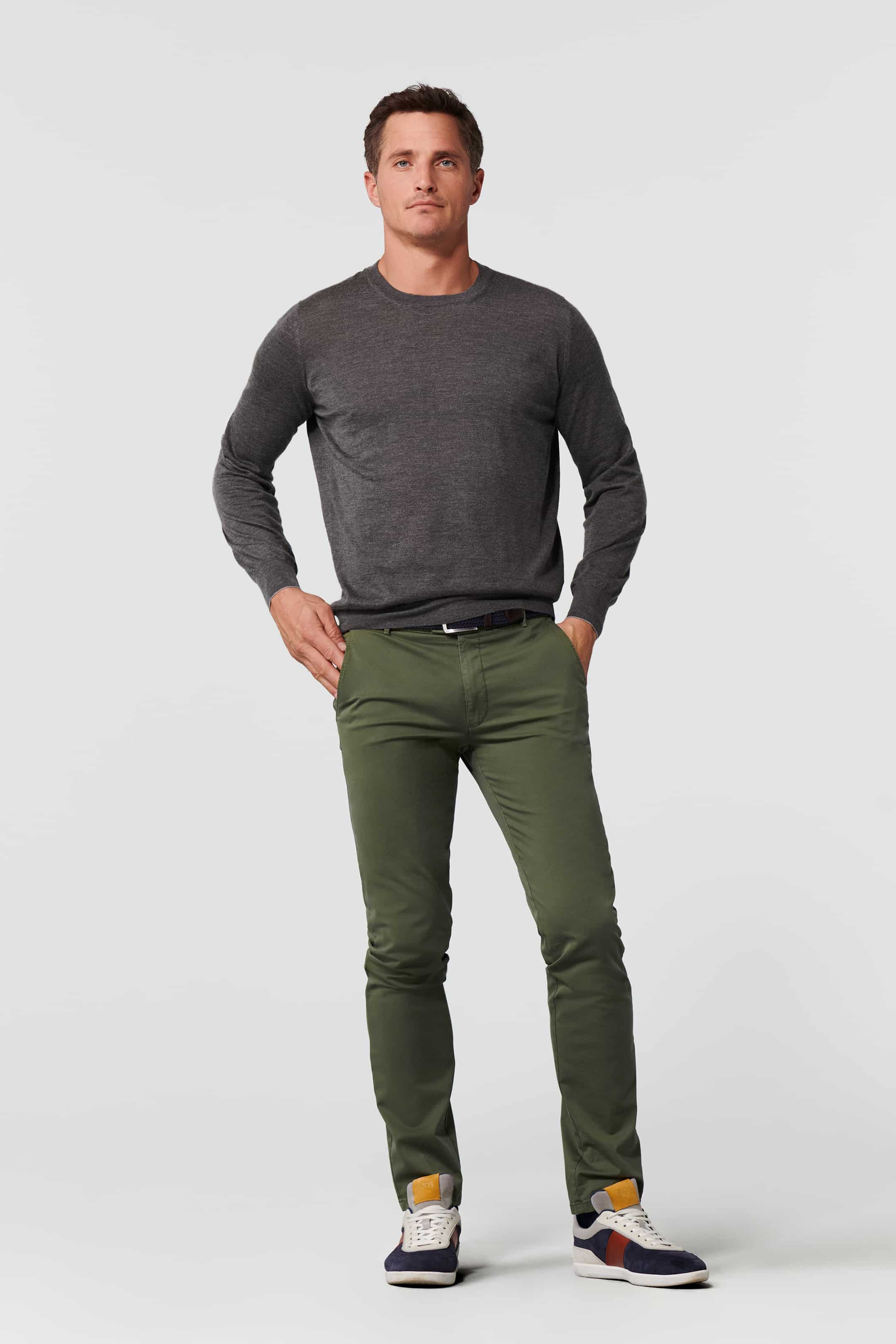 Heren broek groen