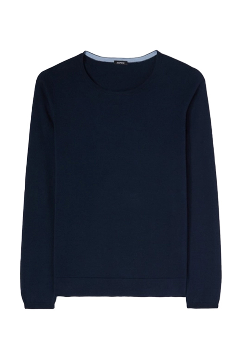 Heren trui blauw