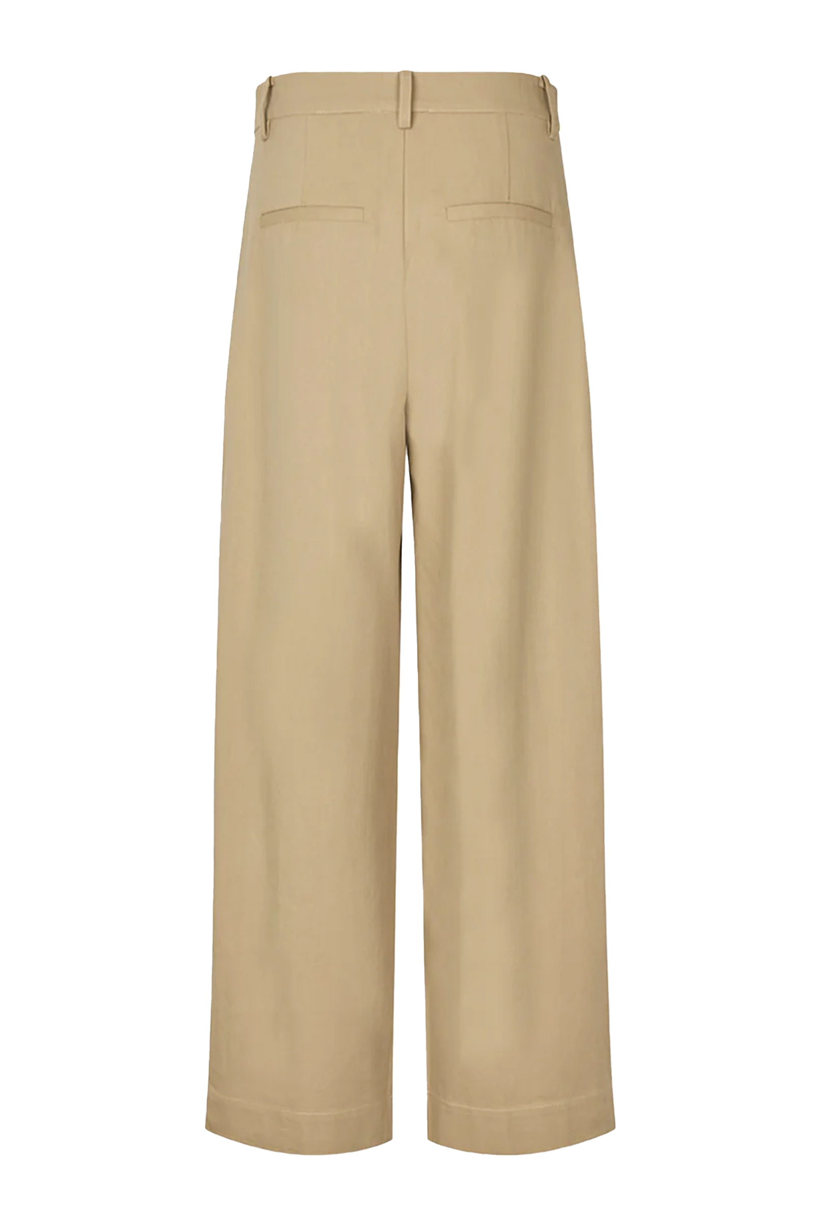 Dames broek ecru
