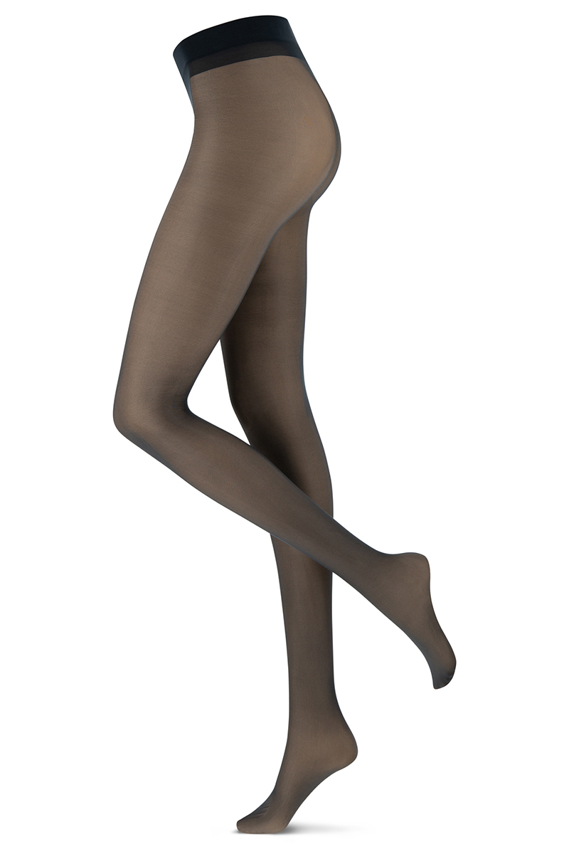 Dames panty grijs